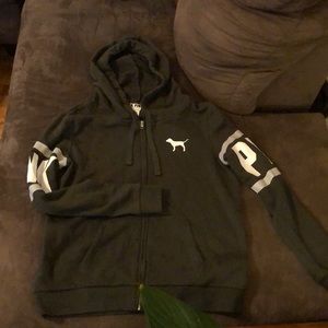 Pink Victoria’s Secret hoodie